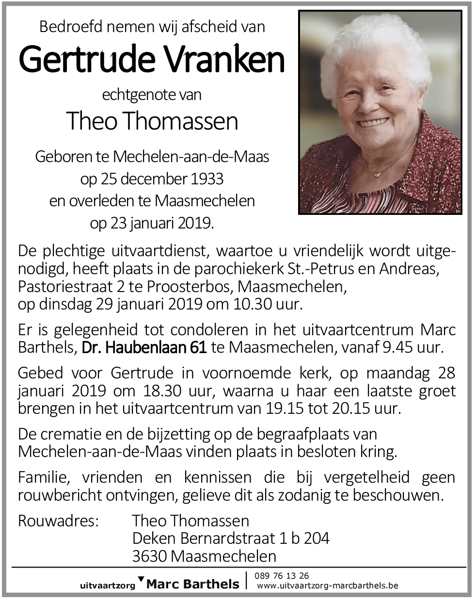 Gertrude Vranken