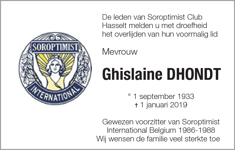 Ghislaine Dhondt