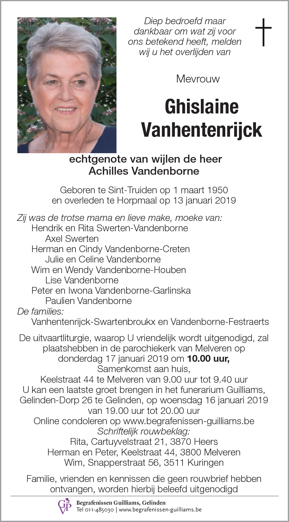 Ghislaine Vanhentenrijck