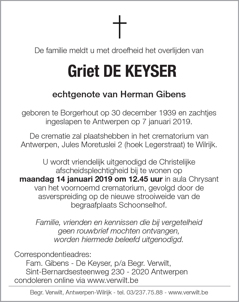 Griet De Keyser