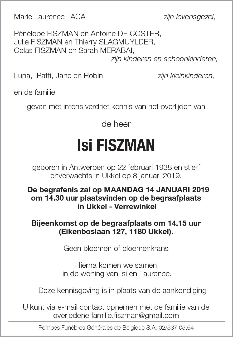 Isi Fiszman