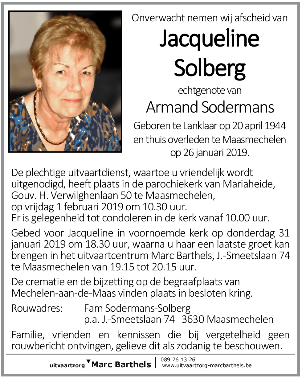 Jacqueline Solberg