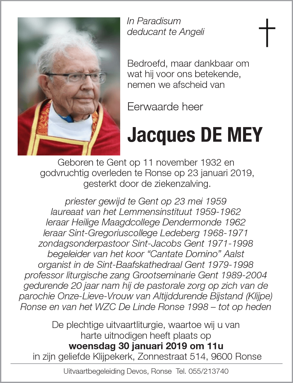 Jacques De Mey