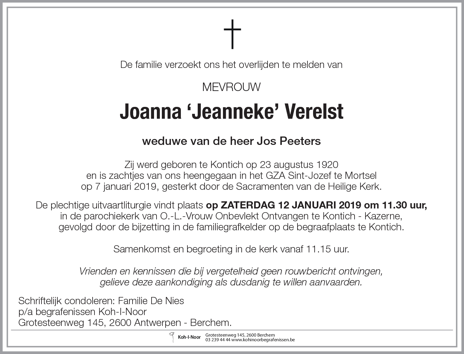 Jeanne Verelst