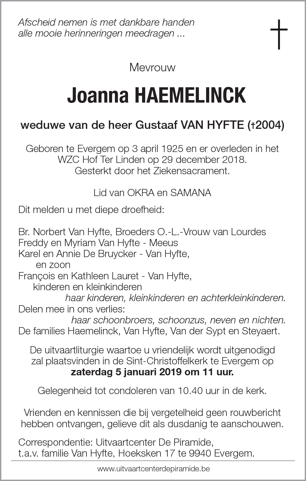 Joanna Haemelinck