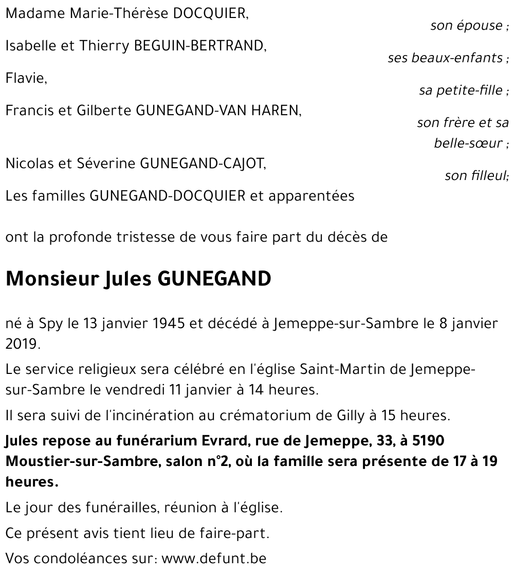 Jules GUNEGAND
