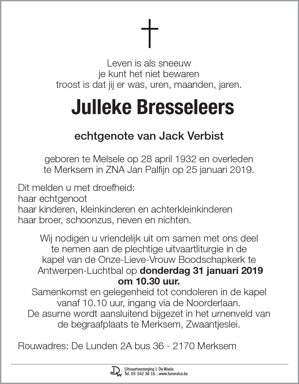 Julienne Bresseleers