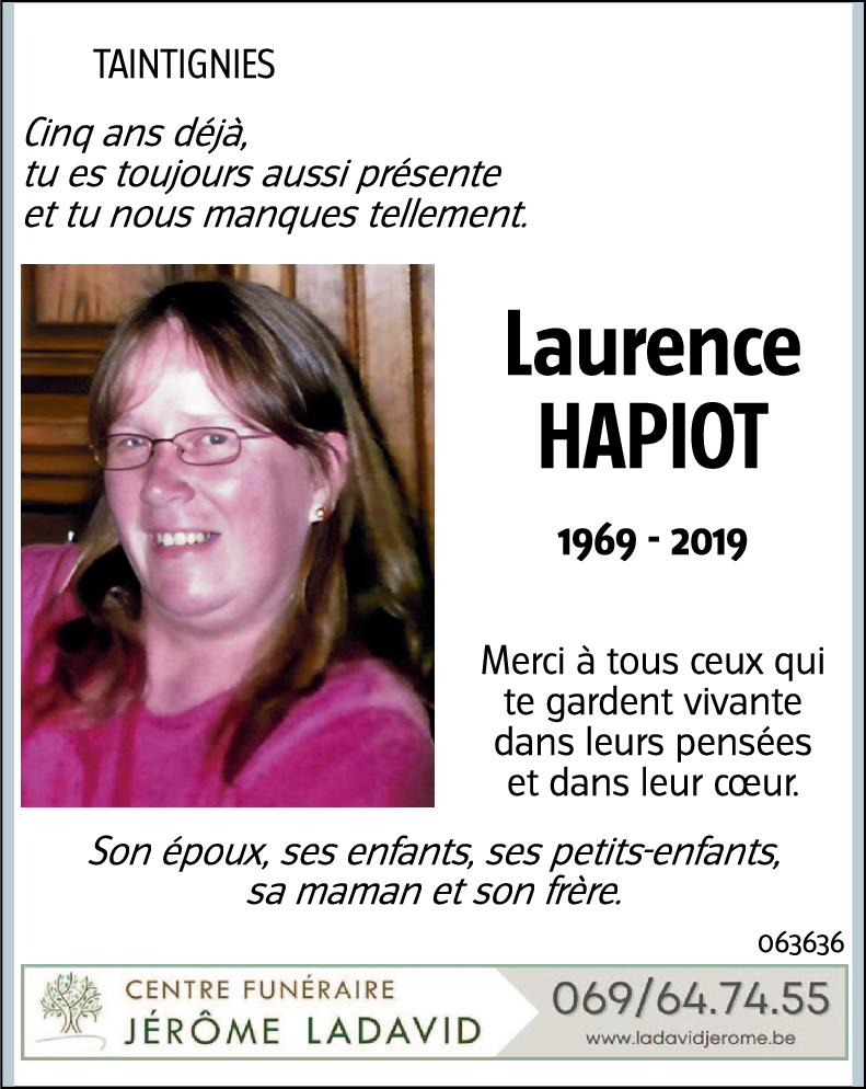 Laurence HAPIOT