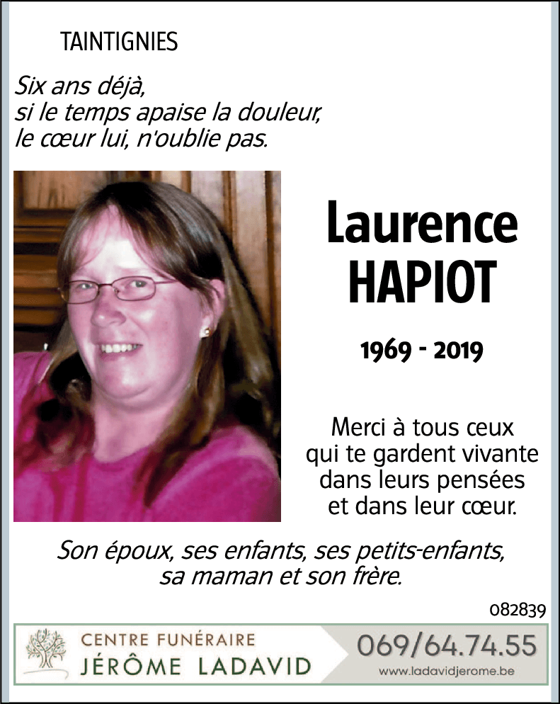 Laurence HAPIOT