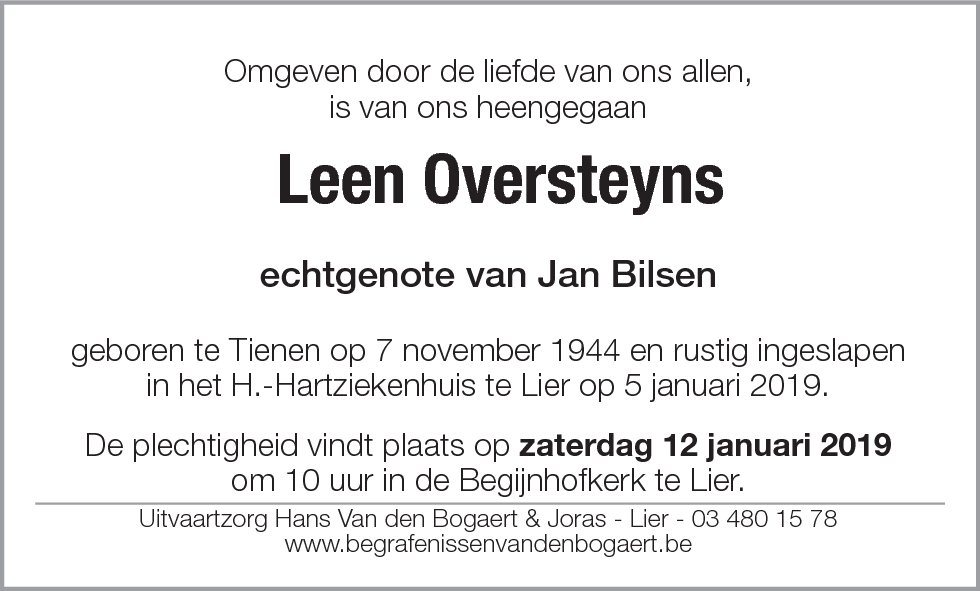 Leen Oversteyns