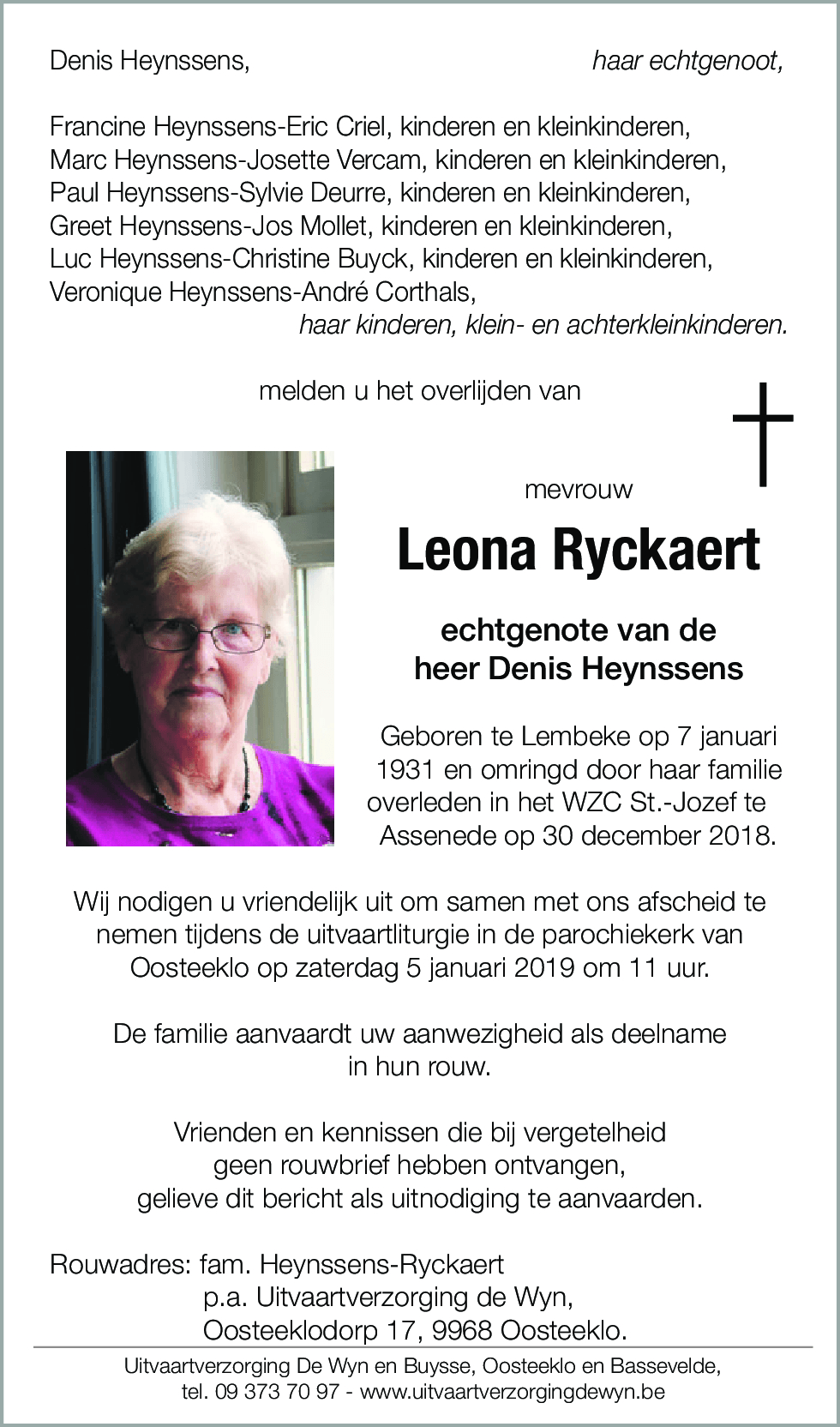 Leona Ryckaert