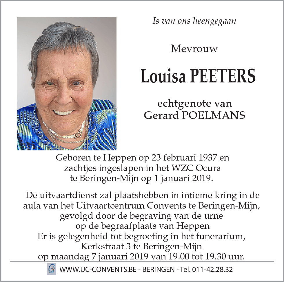 Louisa Peeters