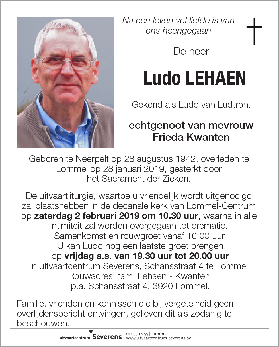 Ludo Lehaen