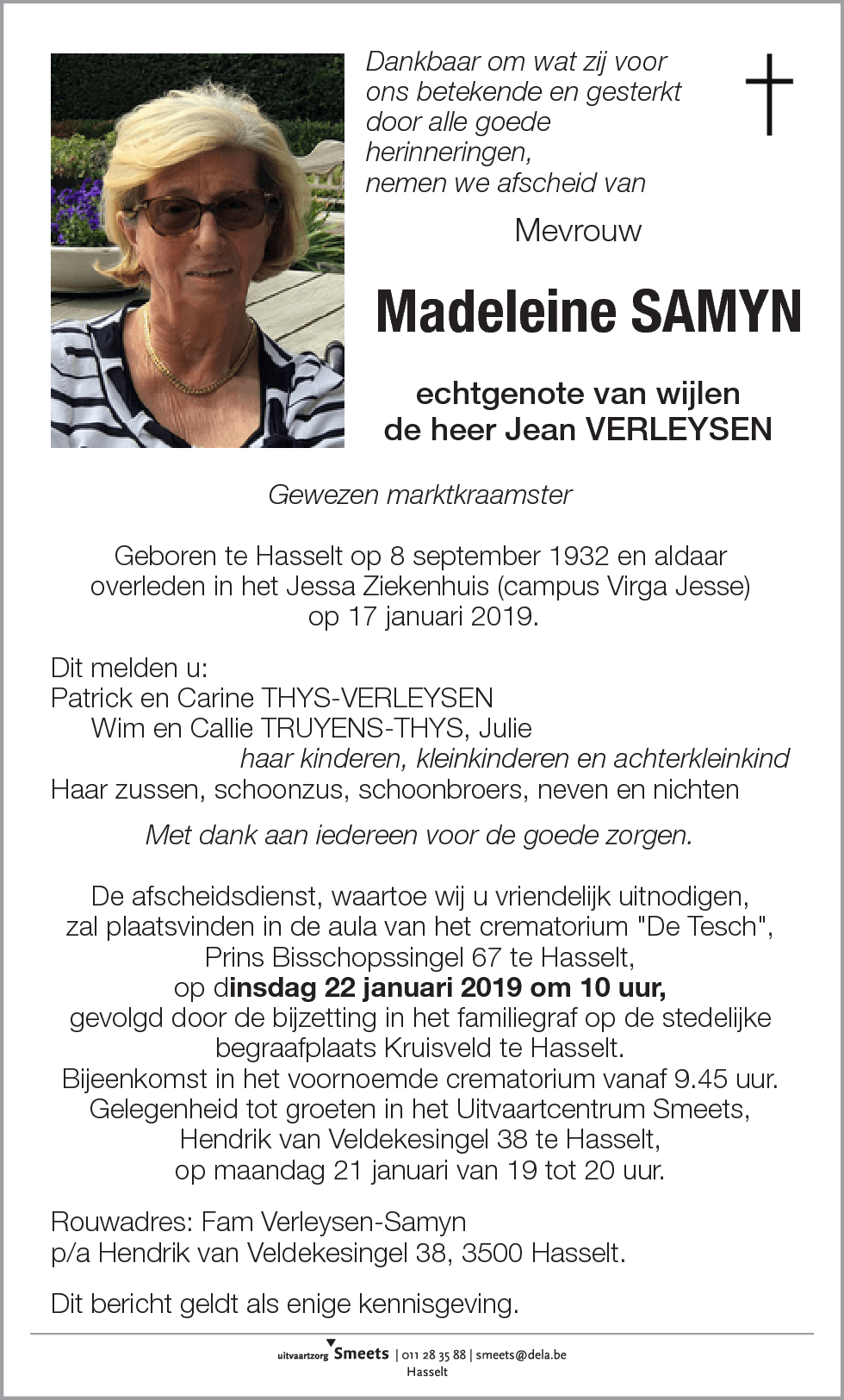 Madeleine Samyn