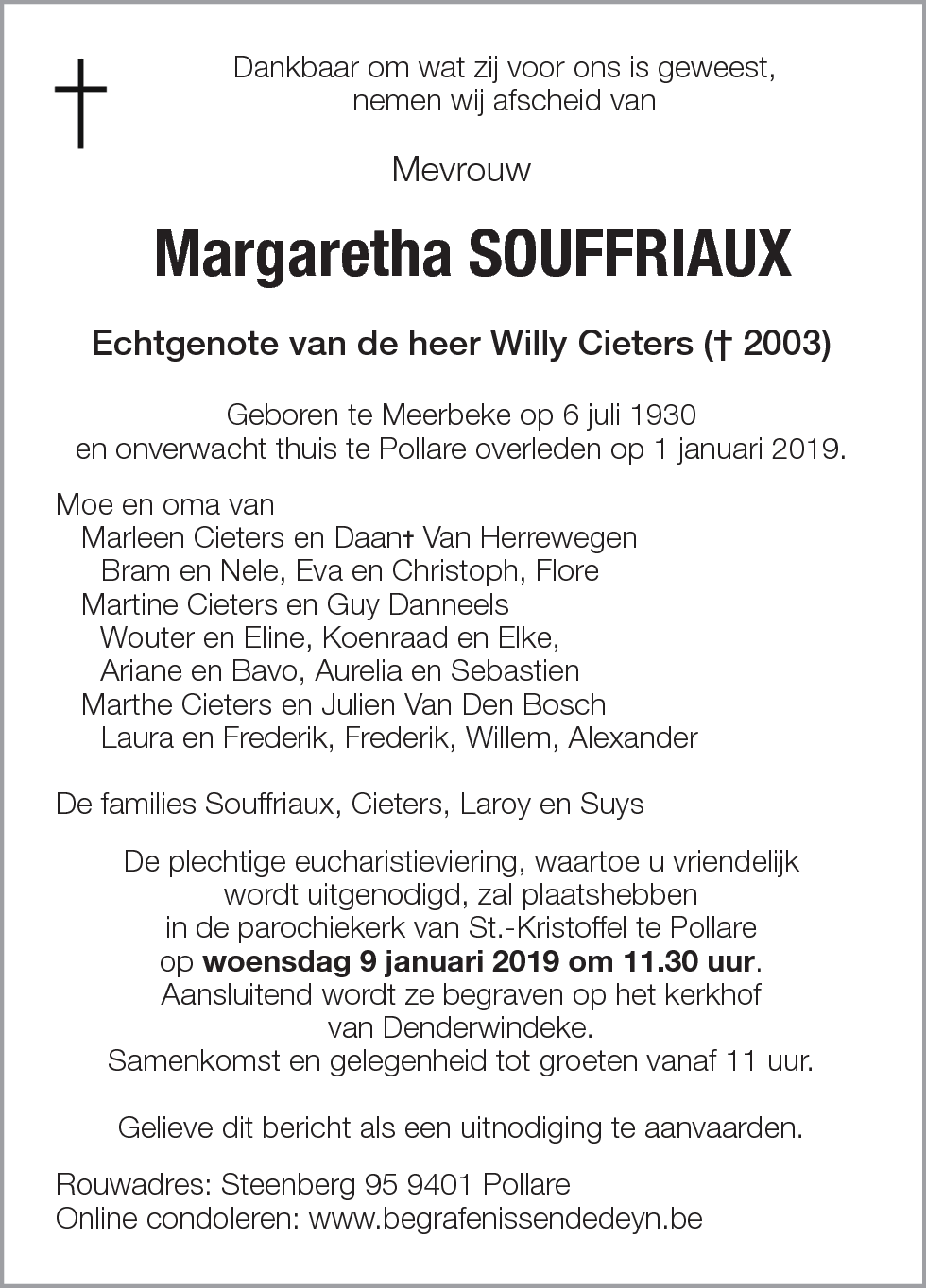 Margaretha Souffriaux