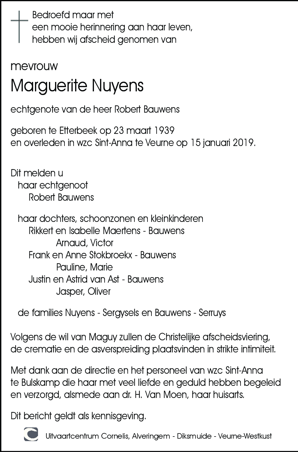 Marguerite Nuyens