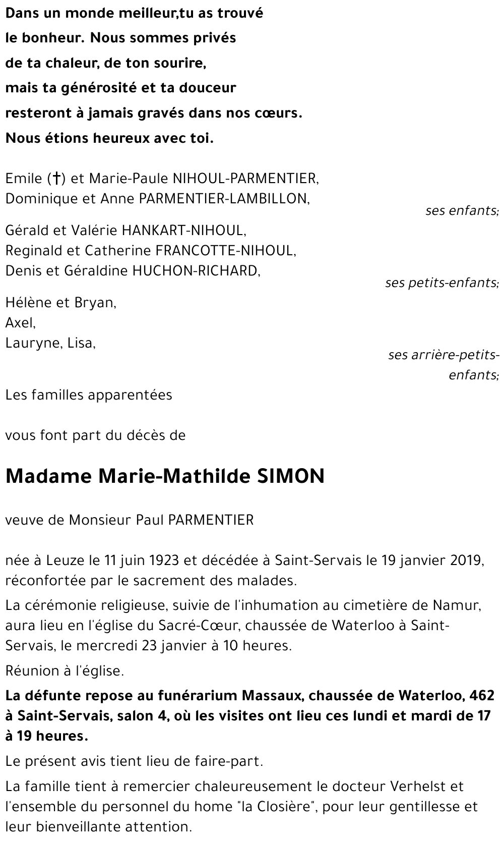 Marie-Mathilde SIMON