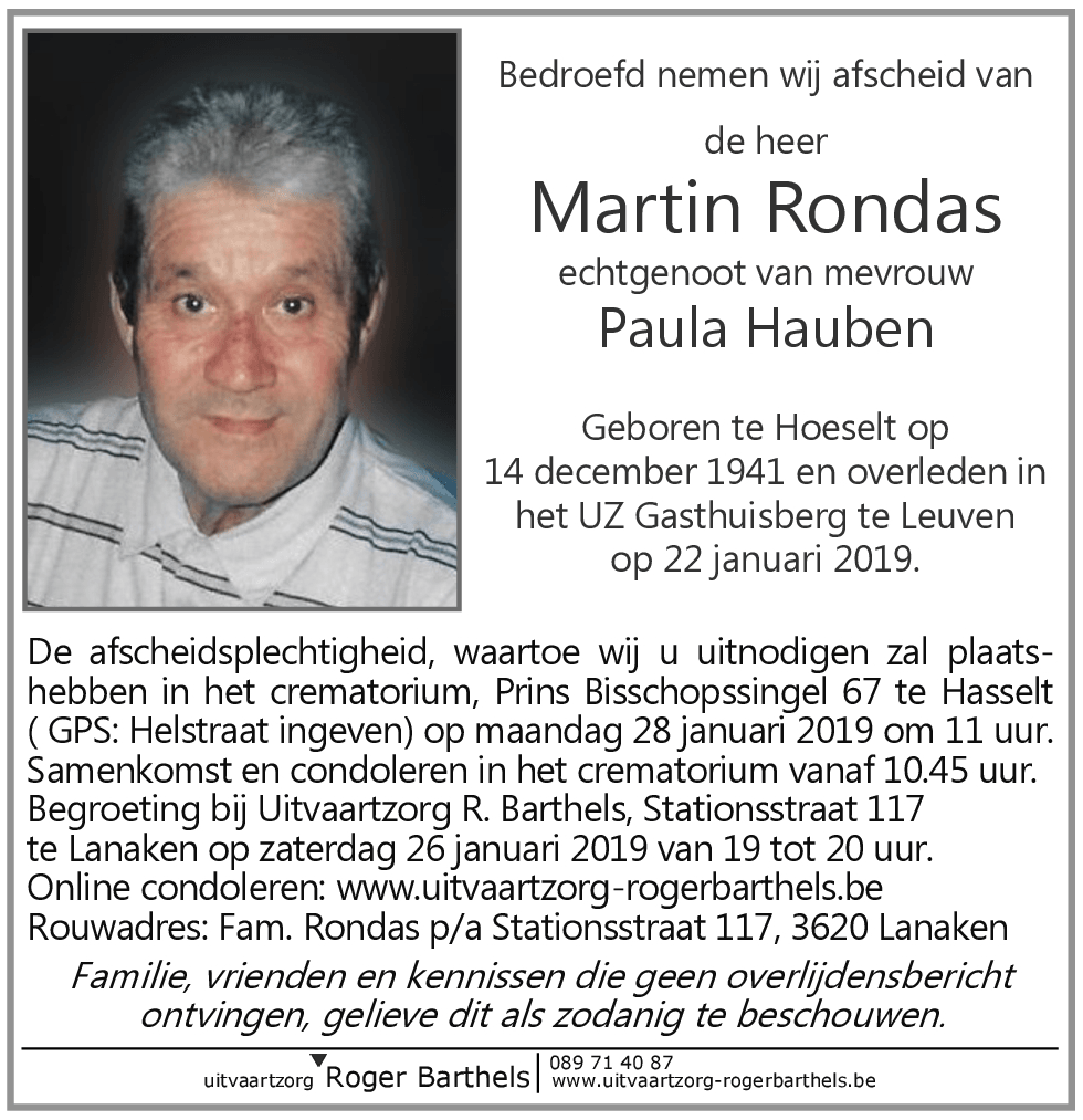 Martin Rondas