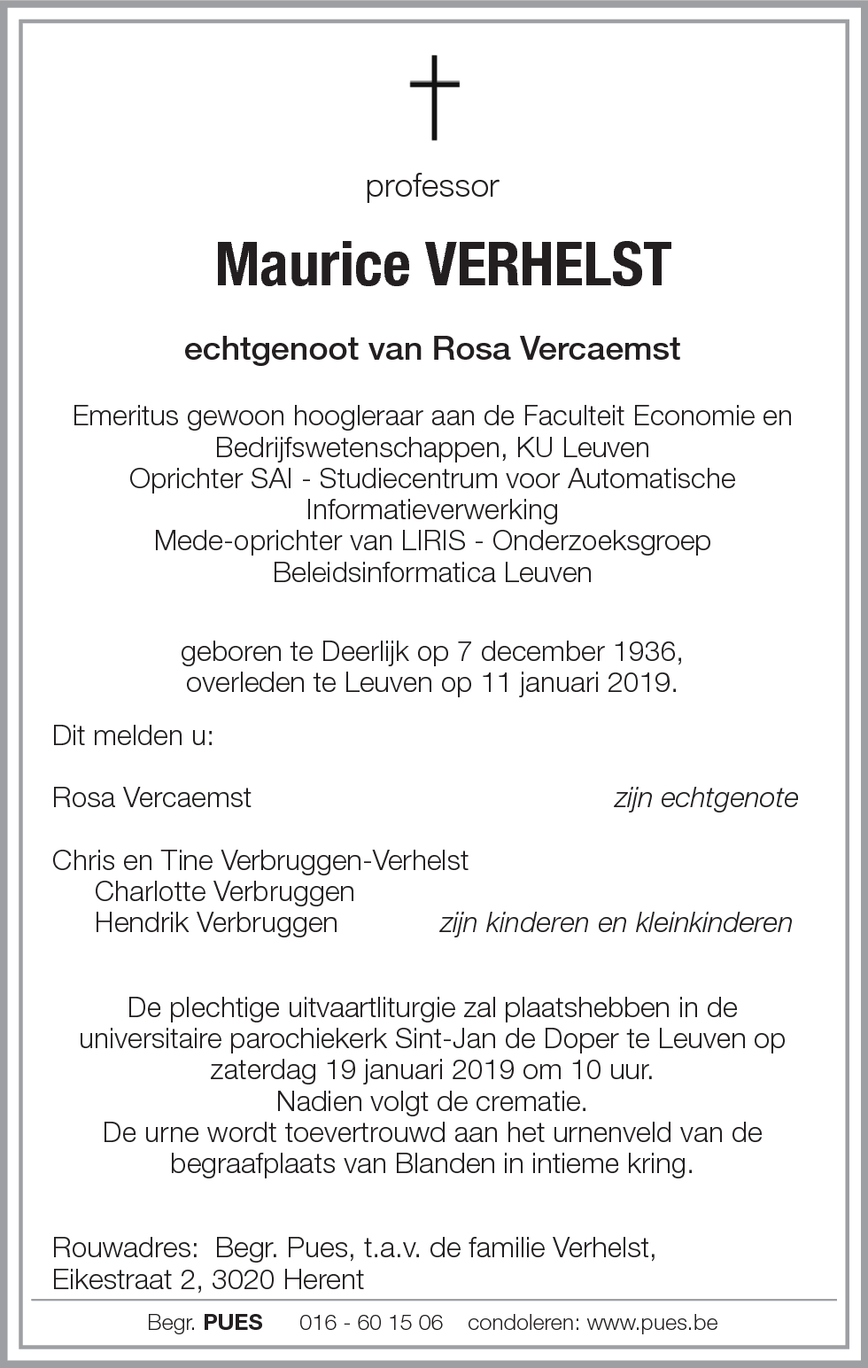 Maurice Verhelst