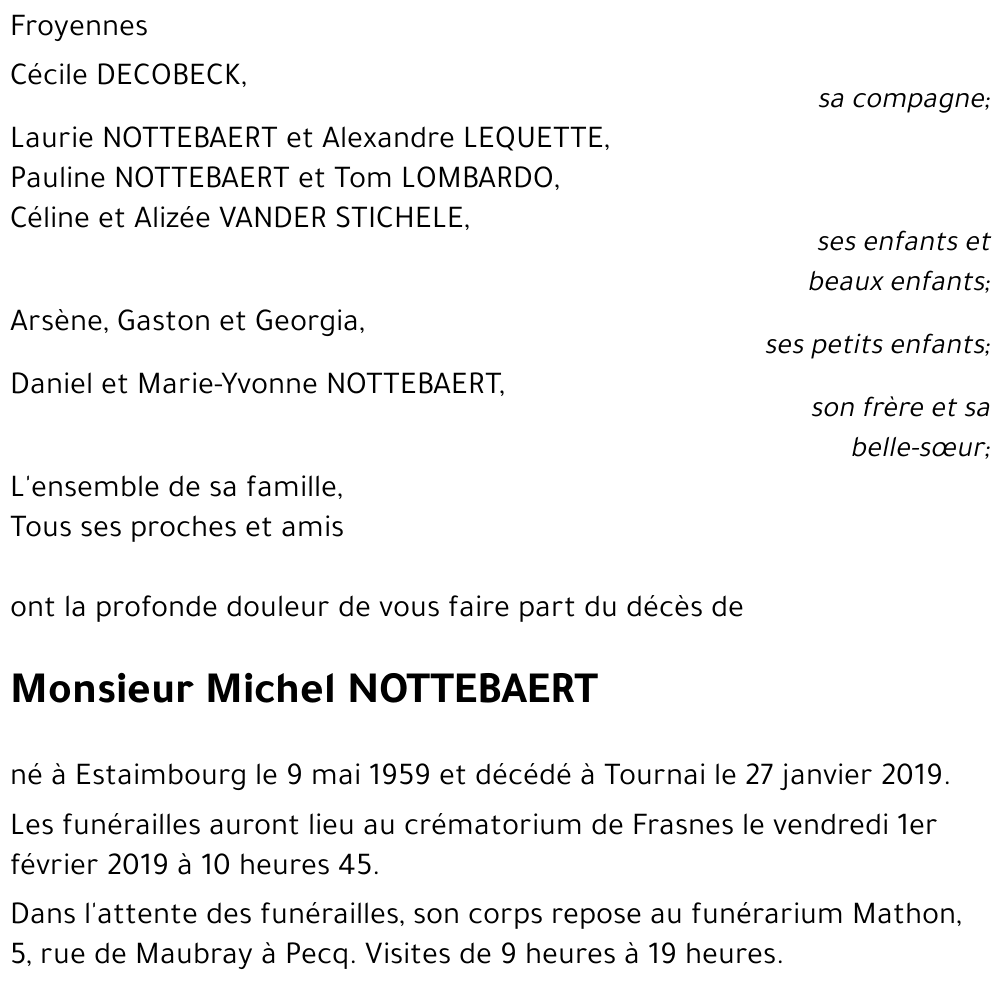 Michel NOTTEBAERT