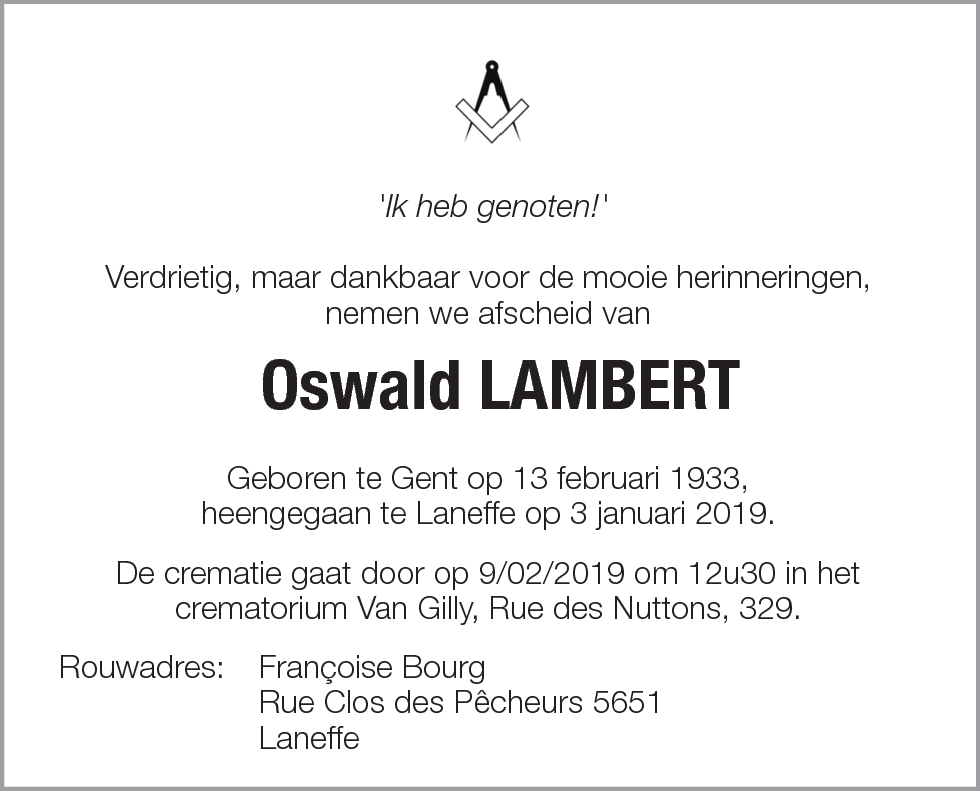 Oswald Lambert