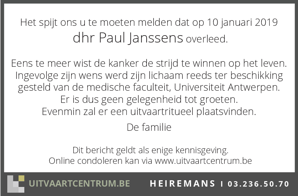 Paul Janssens
