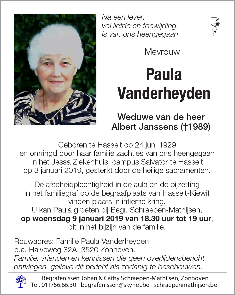Paula Vanderheyden