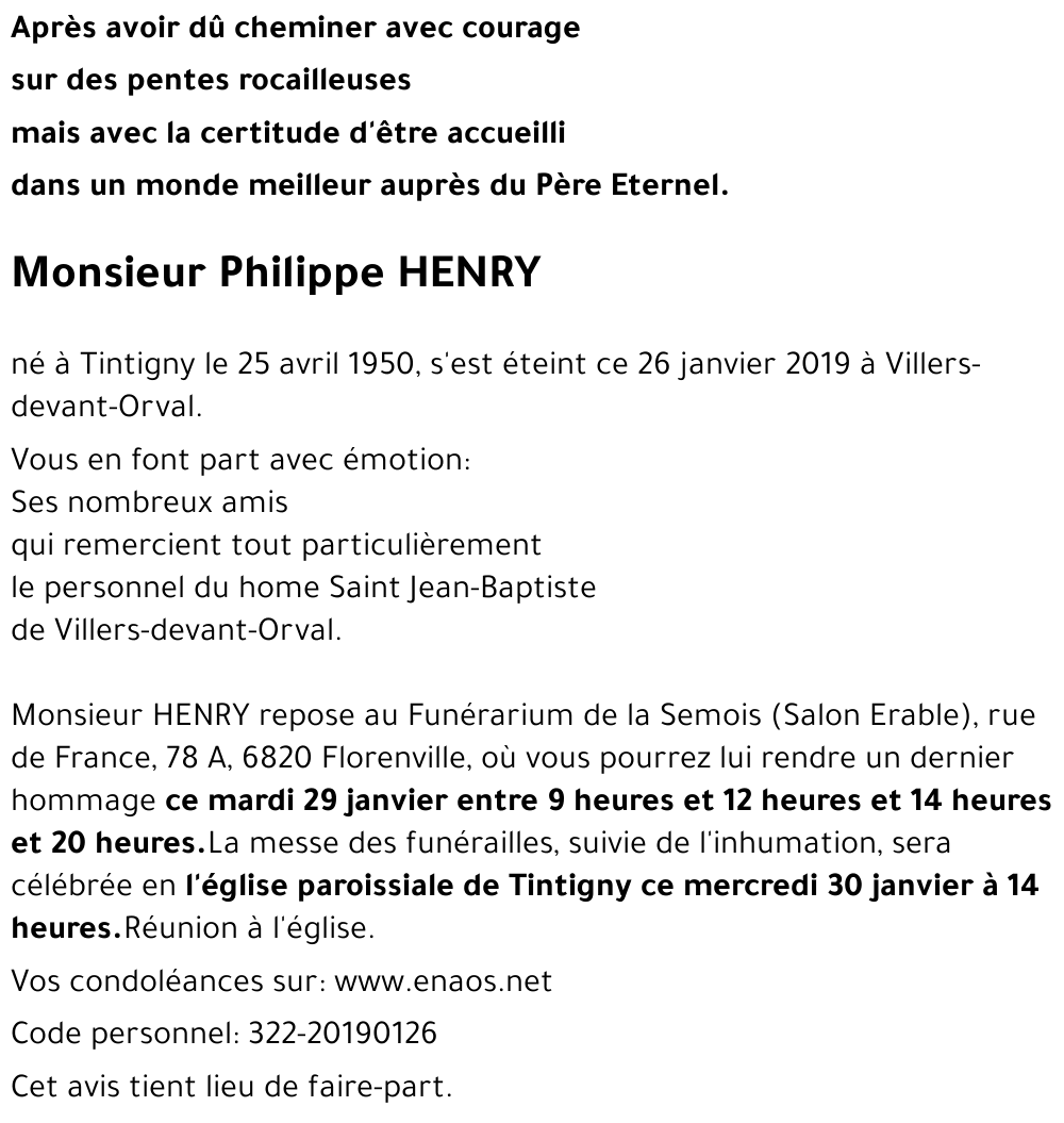 Philippe HENRY
