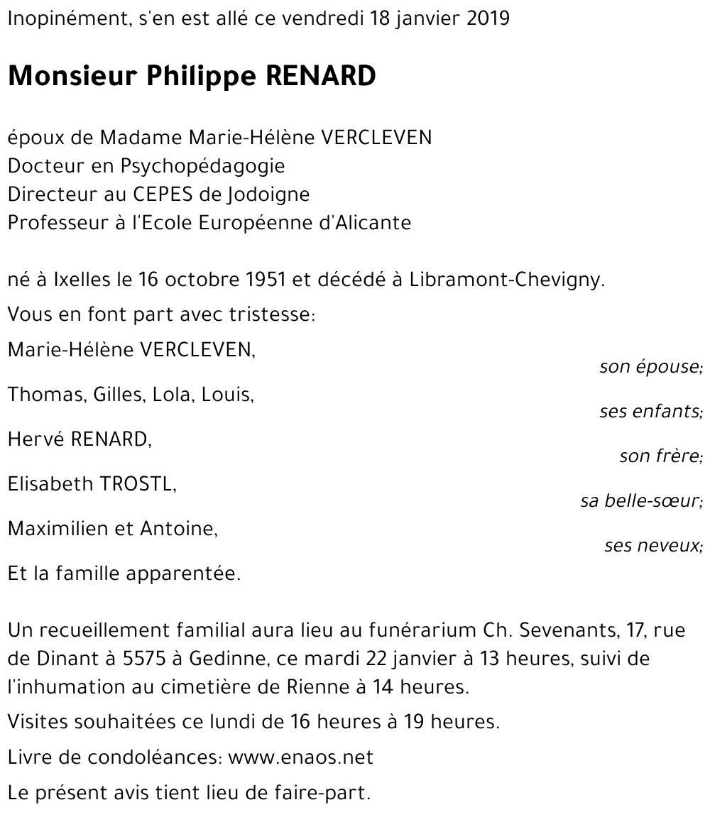 Philippe RENARD