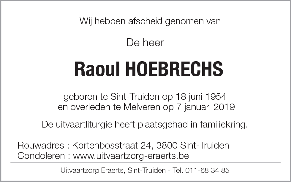Raoul Hoebrechs