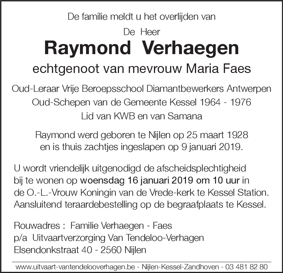 Raymond Verhaegen