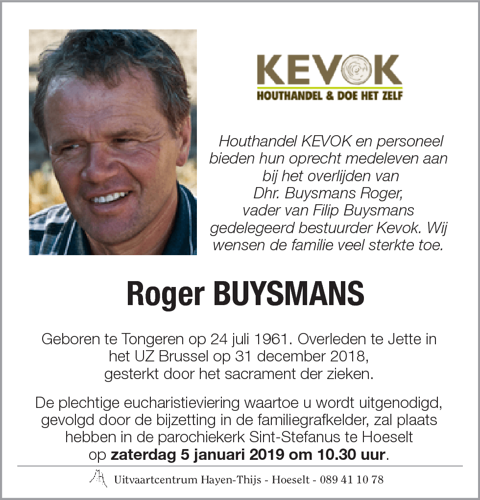 Roger BUYSMANS