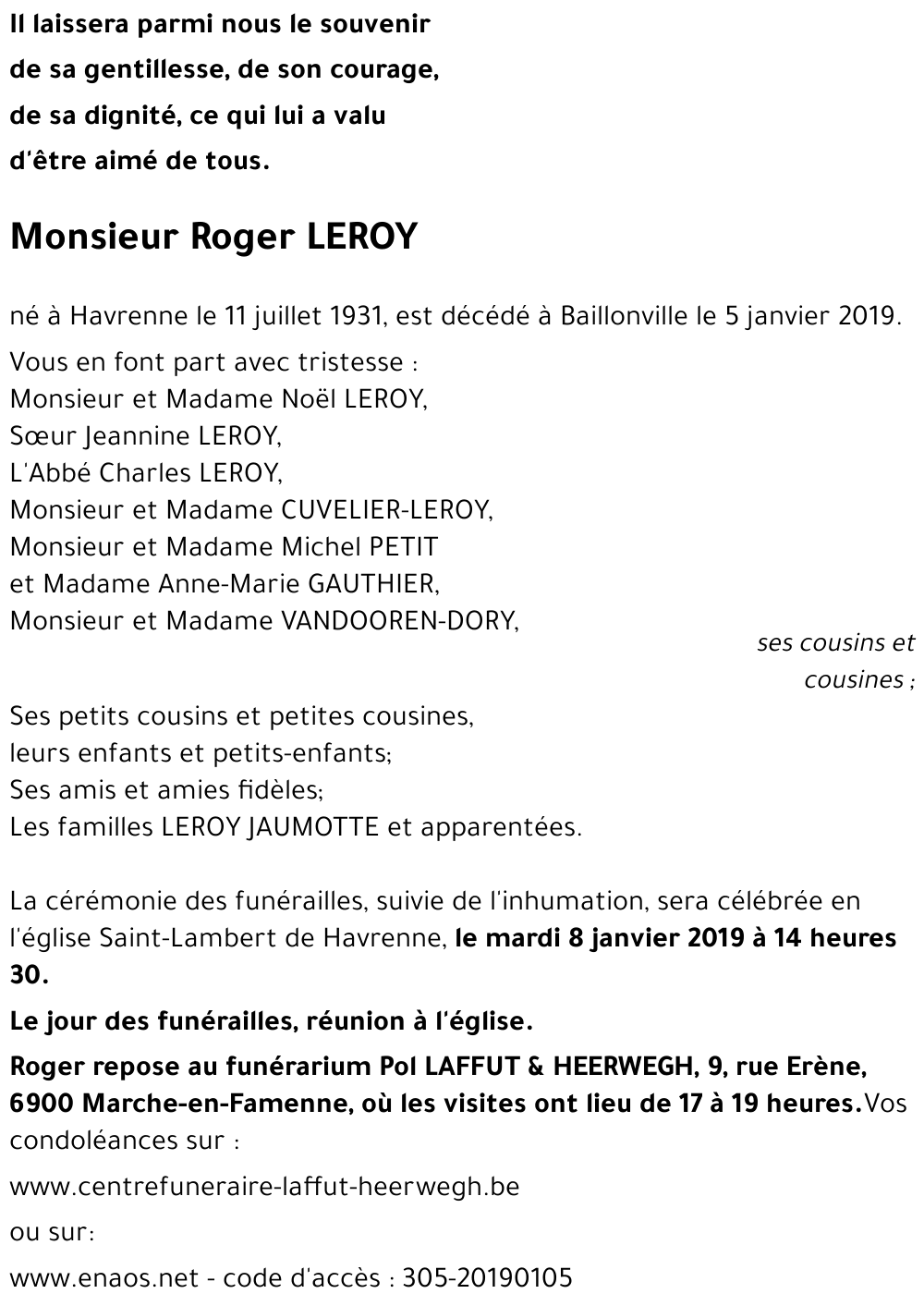 Roger LEROY