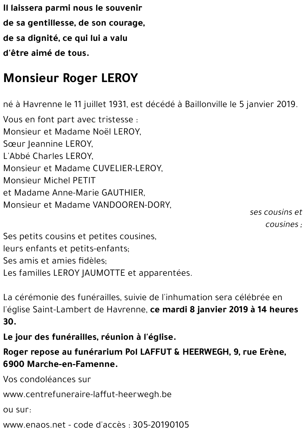 Roger LEROY