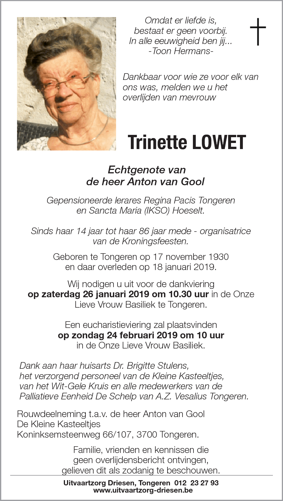 Trinette Lowet