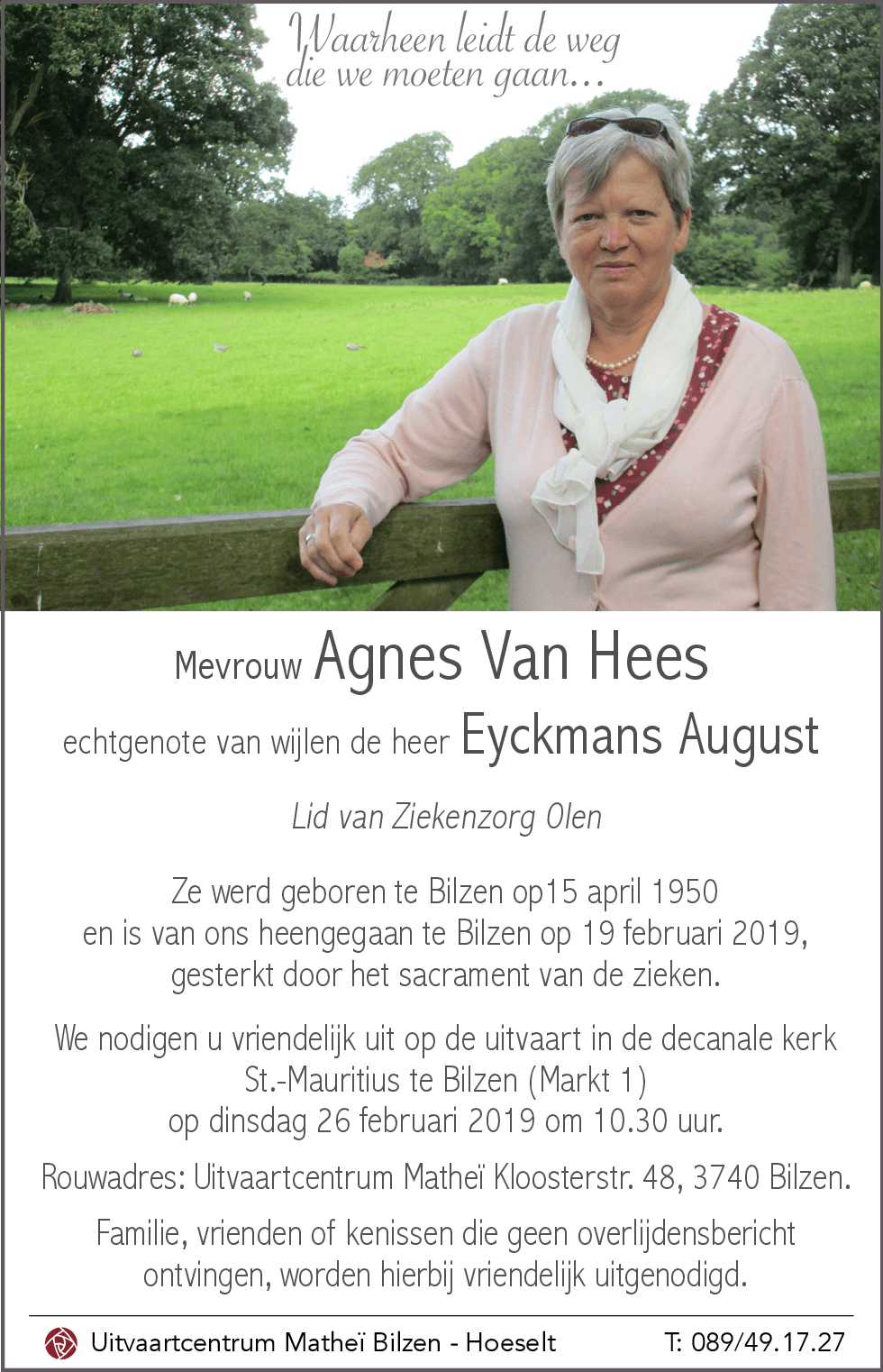 Agnes VAN HEES