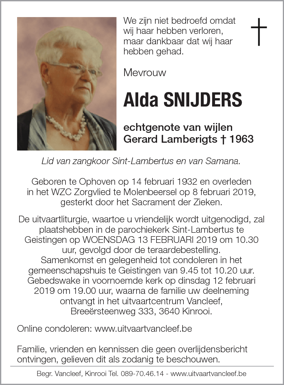 Alda Snijders