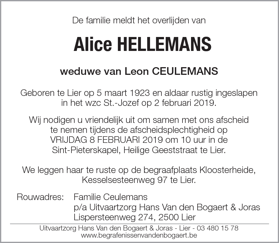 Alice Hellemans