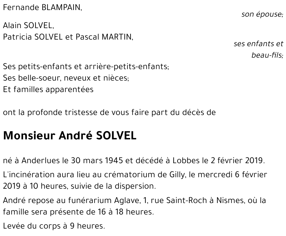 André SOLVEL