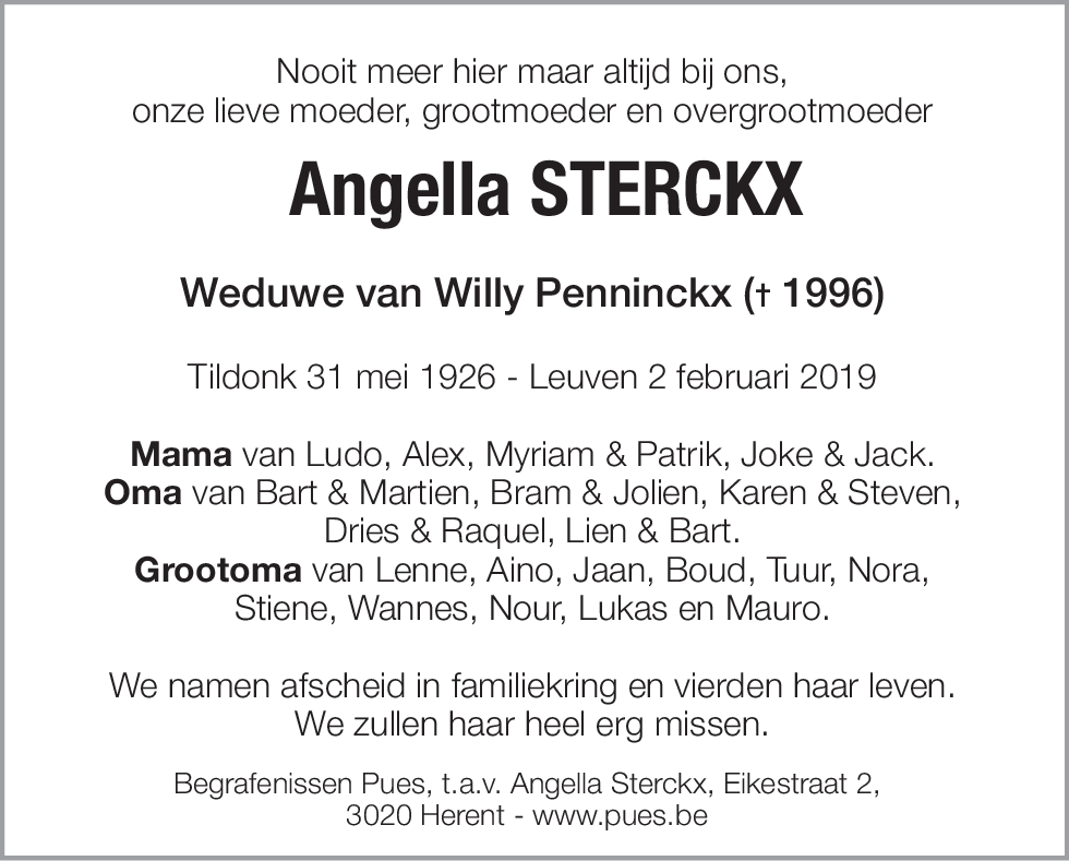 Angella Sterckx