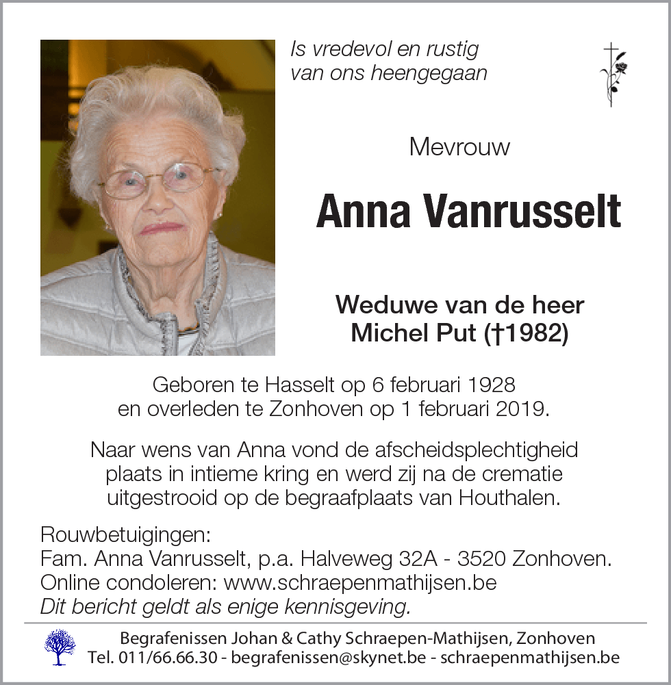 Anna Vanrusselt