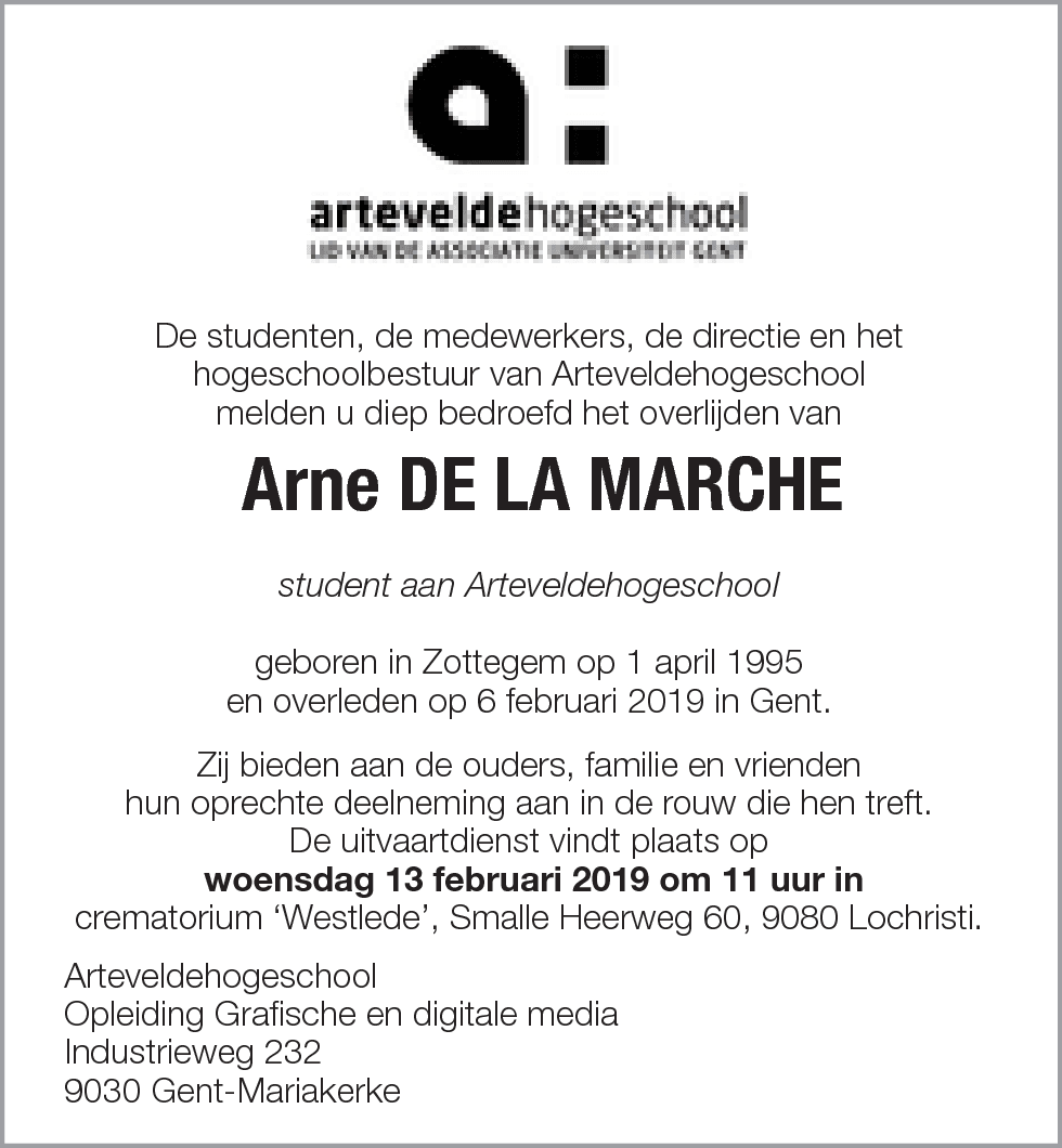 Arne De la Marche