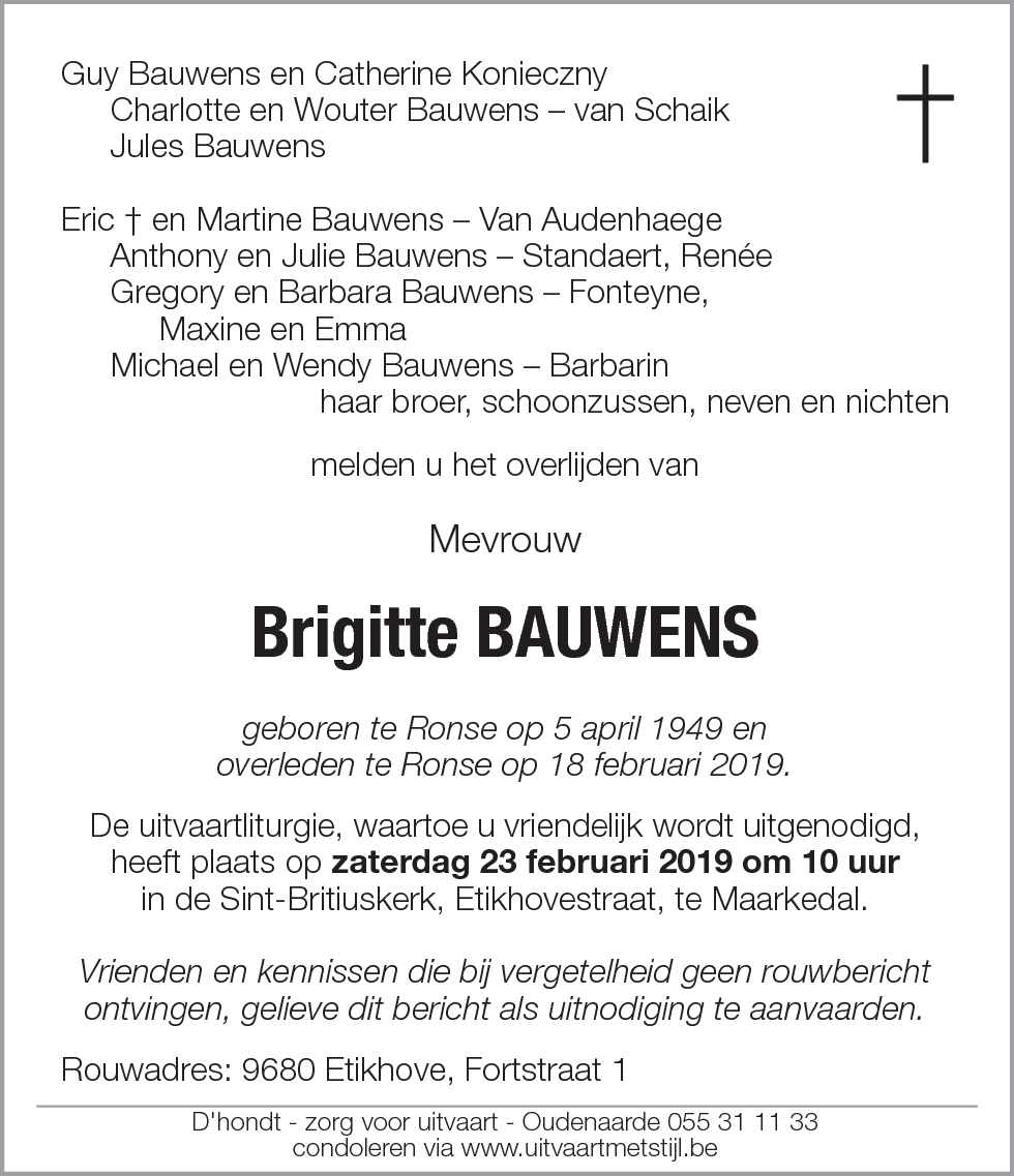 Brigitte Bauwens