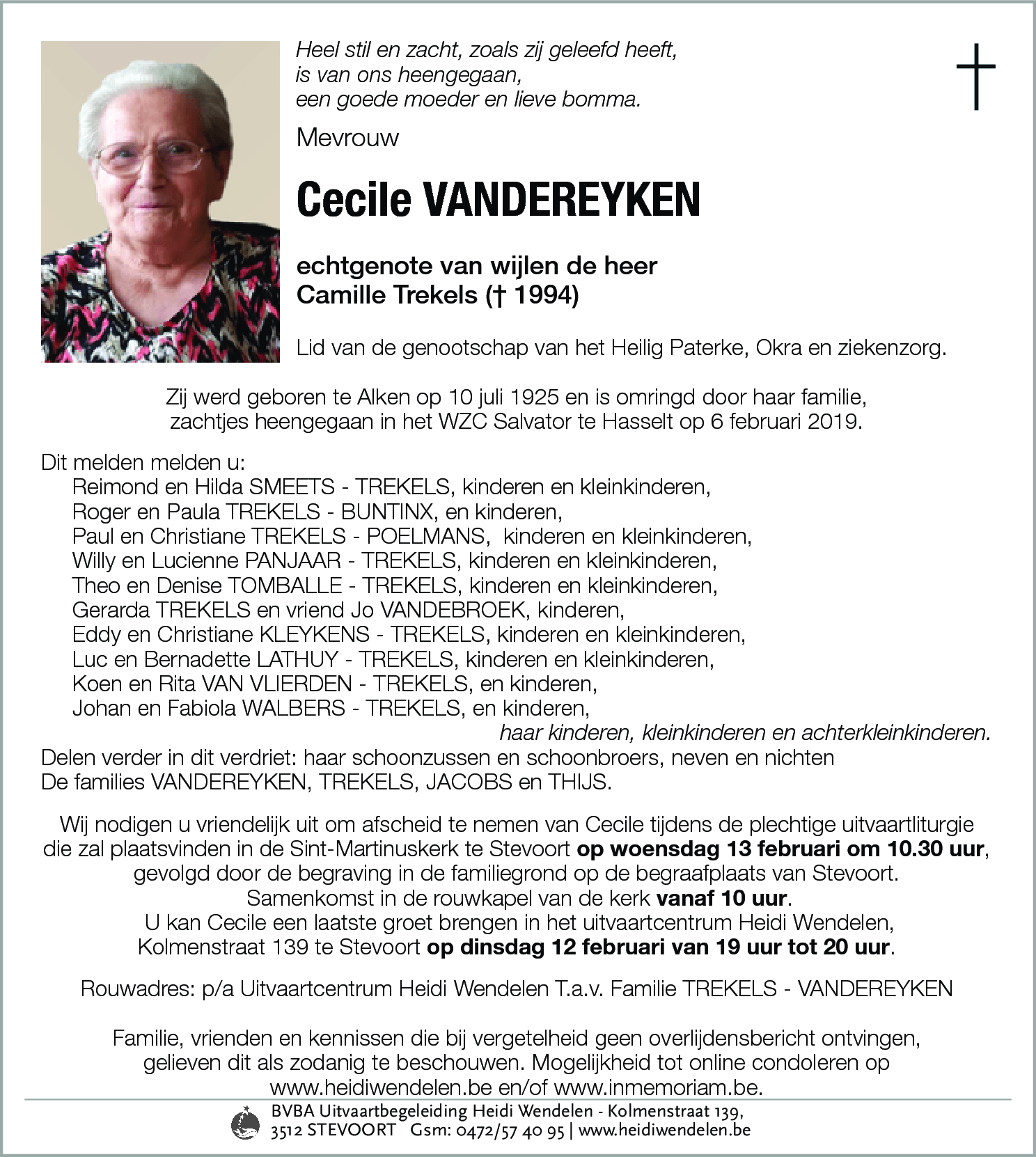 Cecile Vandereyken