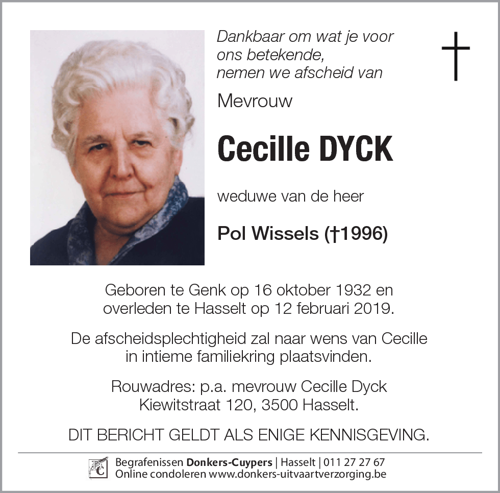 Cecille Dyck