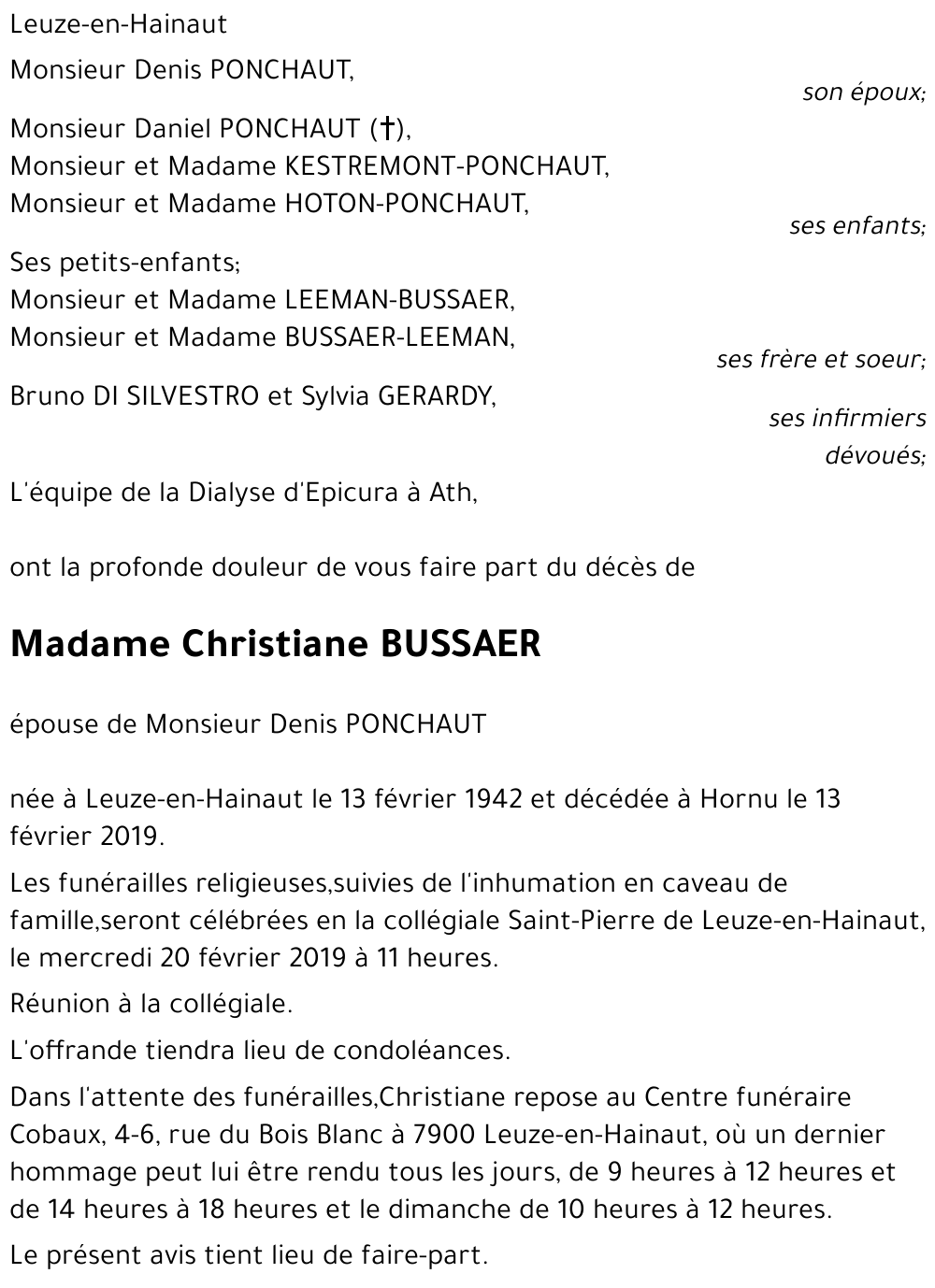Christiane Bussaer