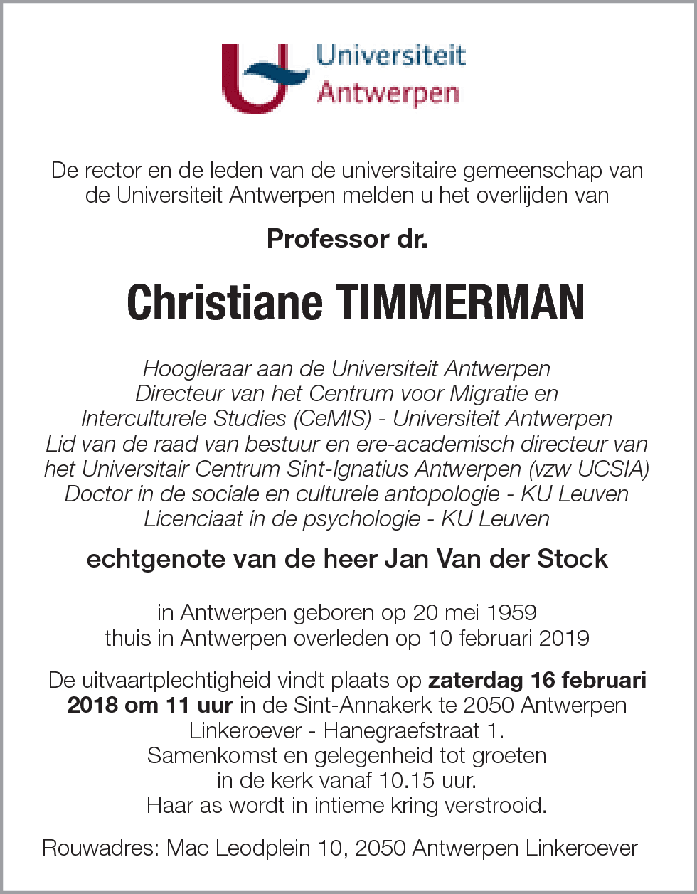 Christiane Timmerman