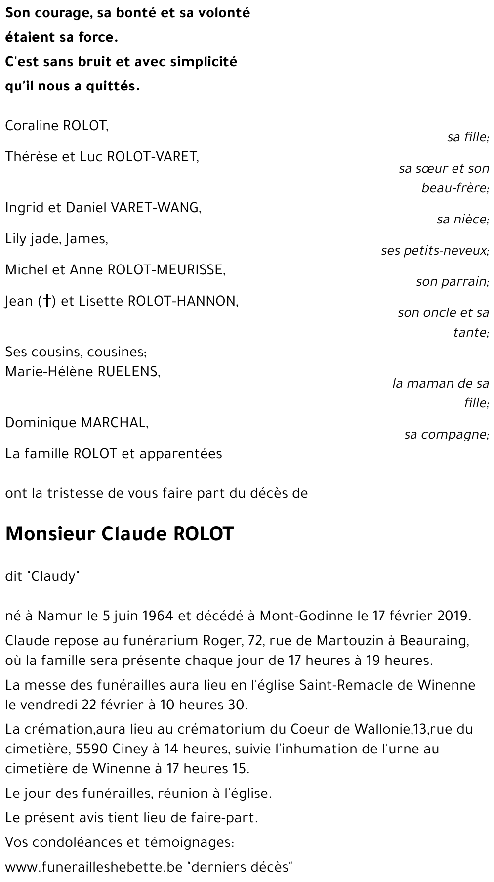 Claude ROLOT