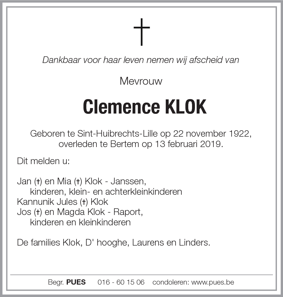 Clemence Klok