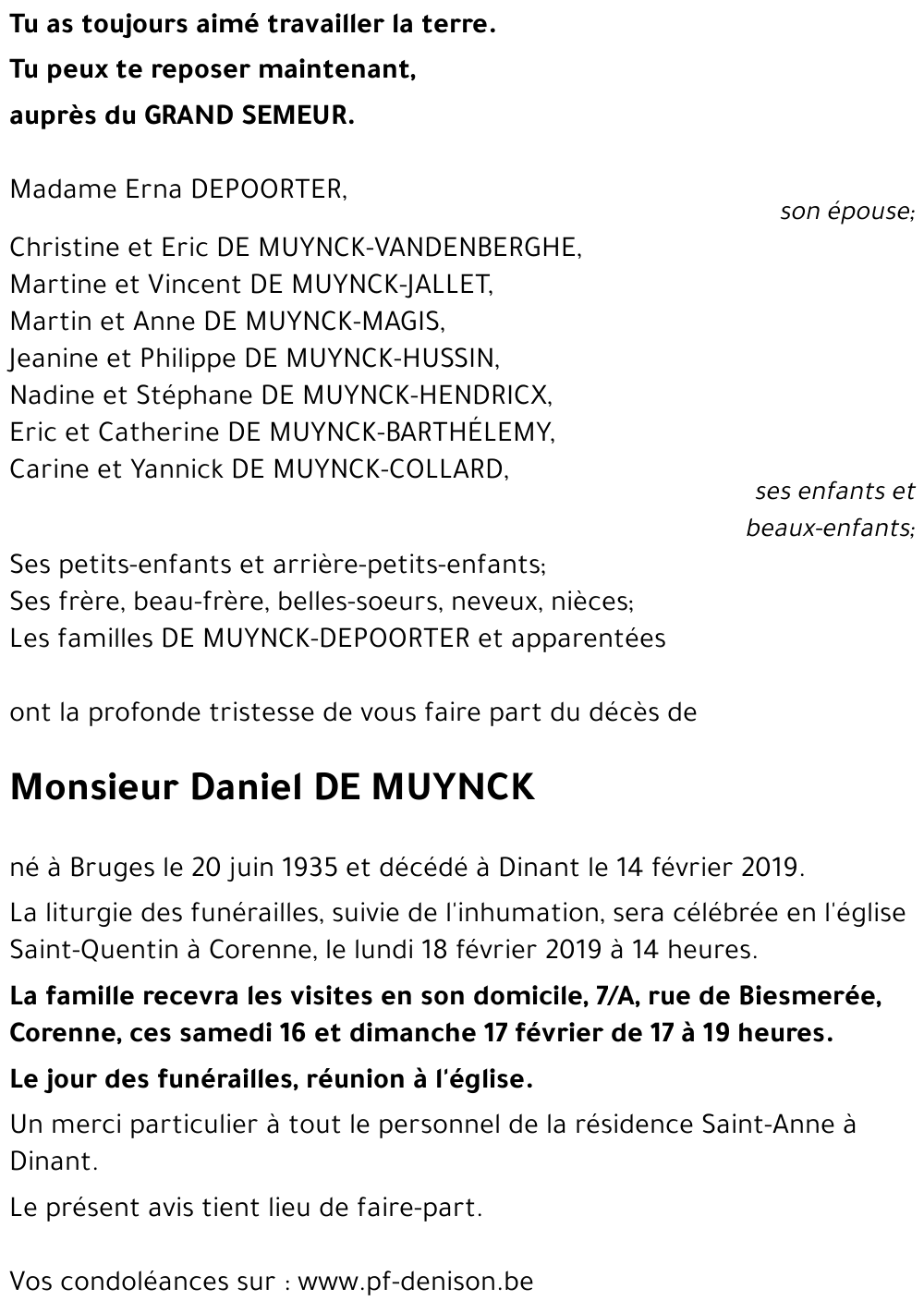 Daniel DE MUYNCK